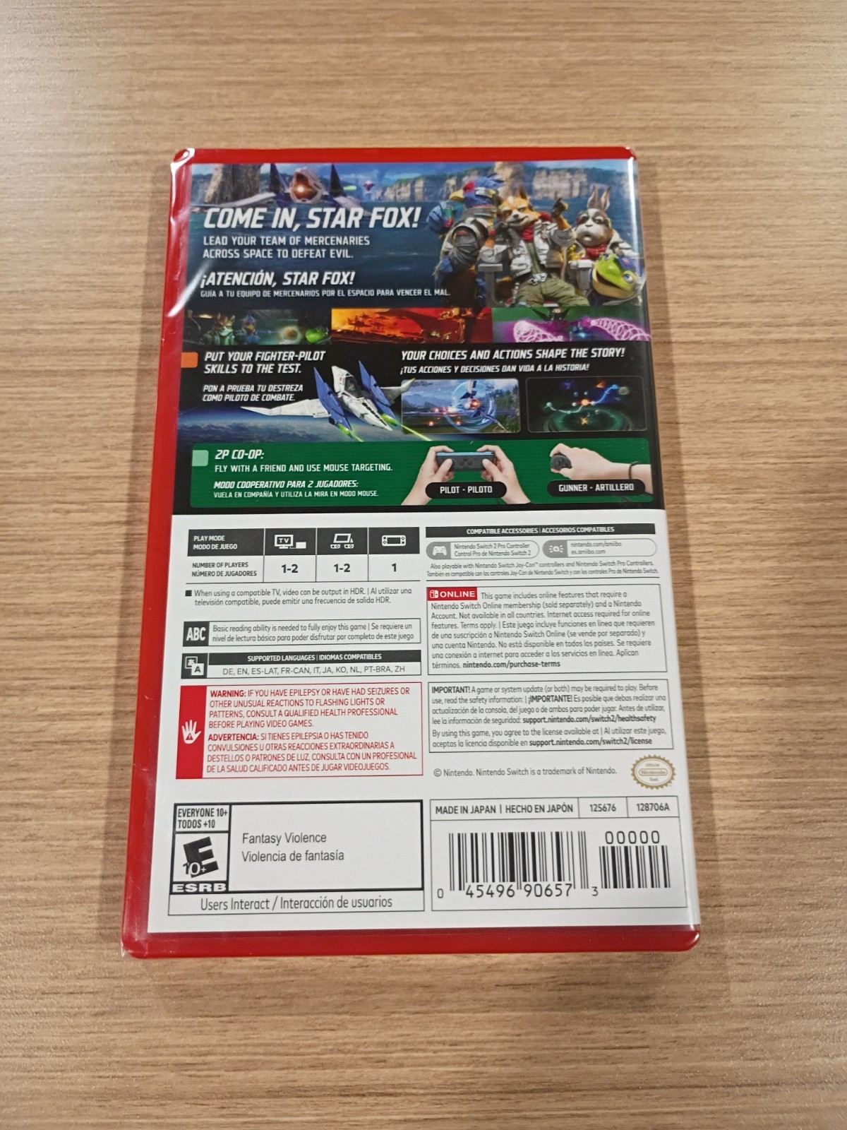 Starfox for Nintendo Switch 2