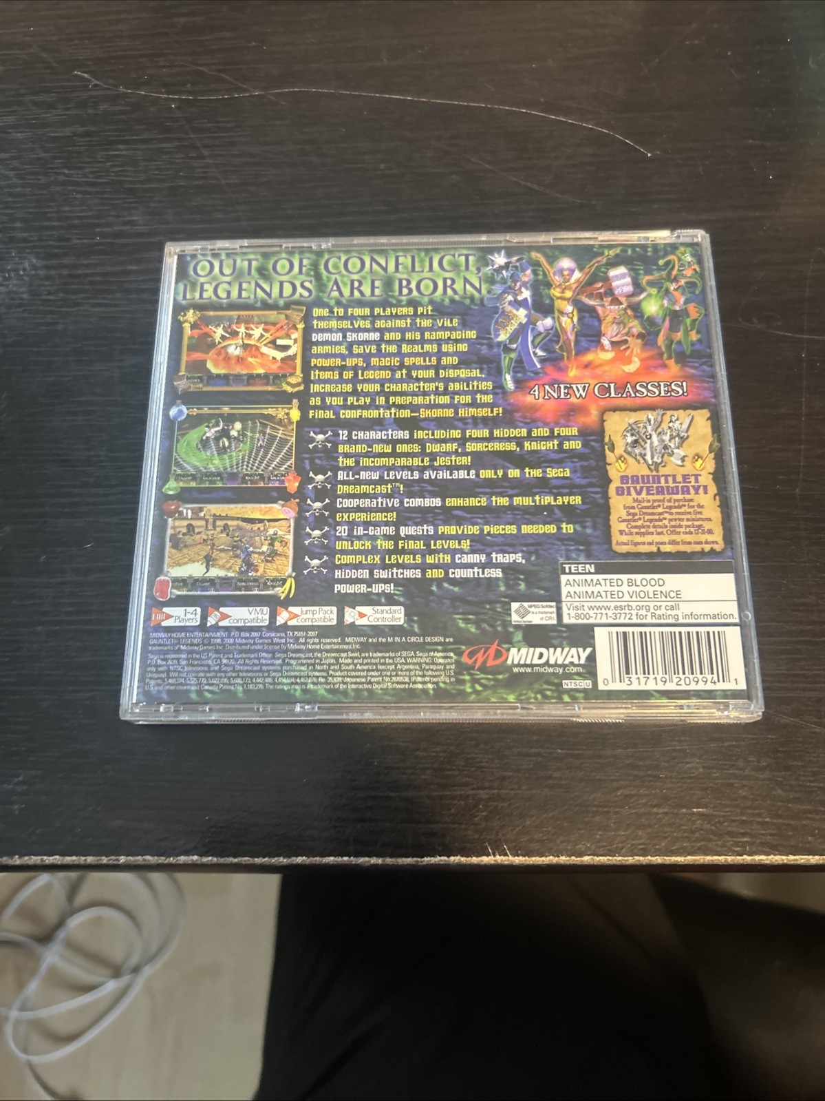 Gauntlet Legends (Sega Dreamcast, 2000)