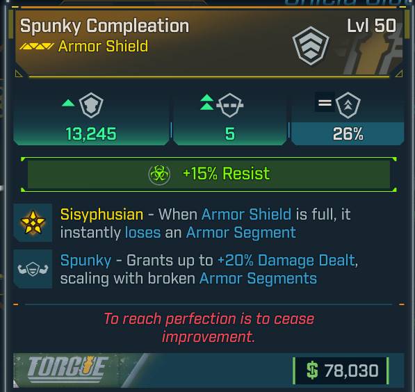 Borderlands 4 • Legendary Shields • Spunky Compleation Corr • Lvl 50 • PS PC XB