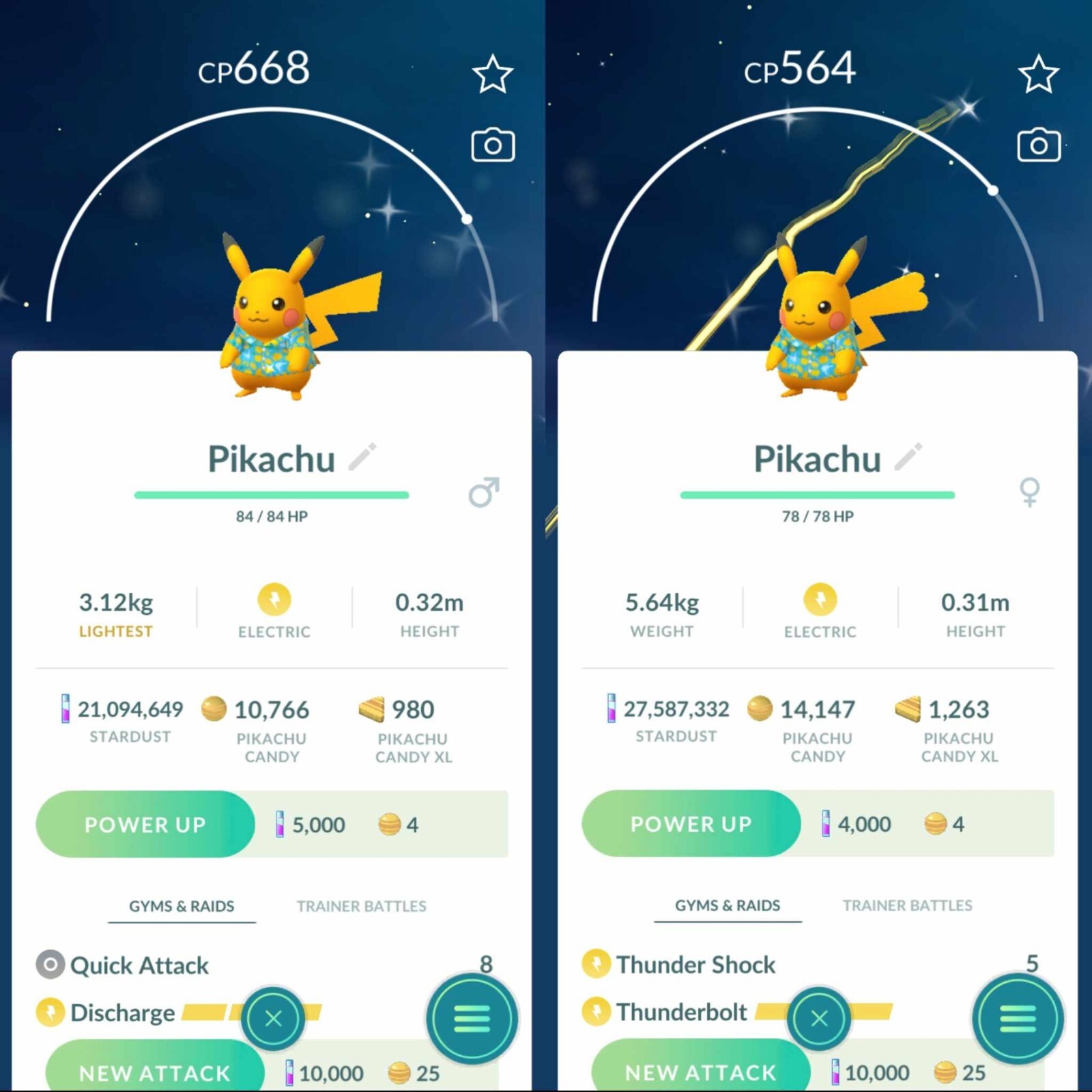 Pokemon Shiny Pikachu Wearing Blue T-shirt – TRA’DE GO – Read Description