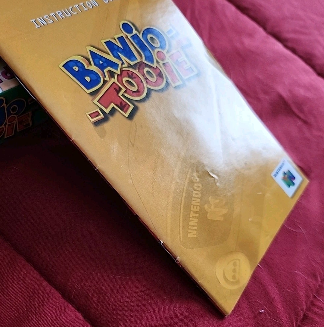 Banjo Kazooie & Banjo Tooie (Nintendo 64 ) CIB ☆ EXCELLENT ☆