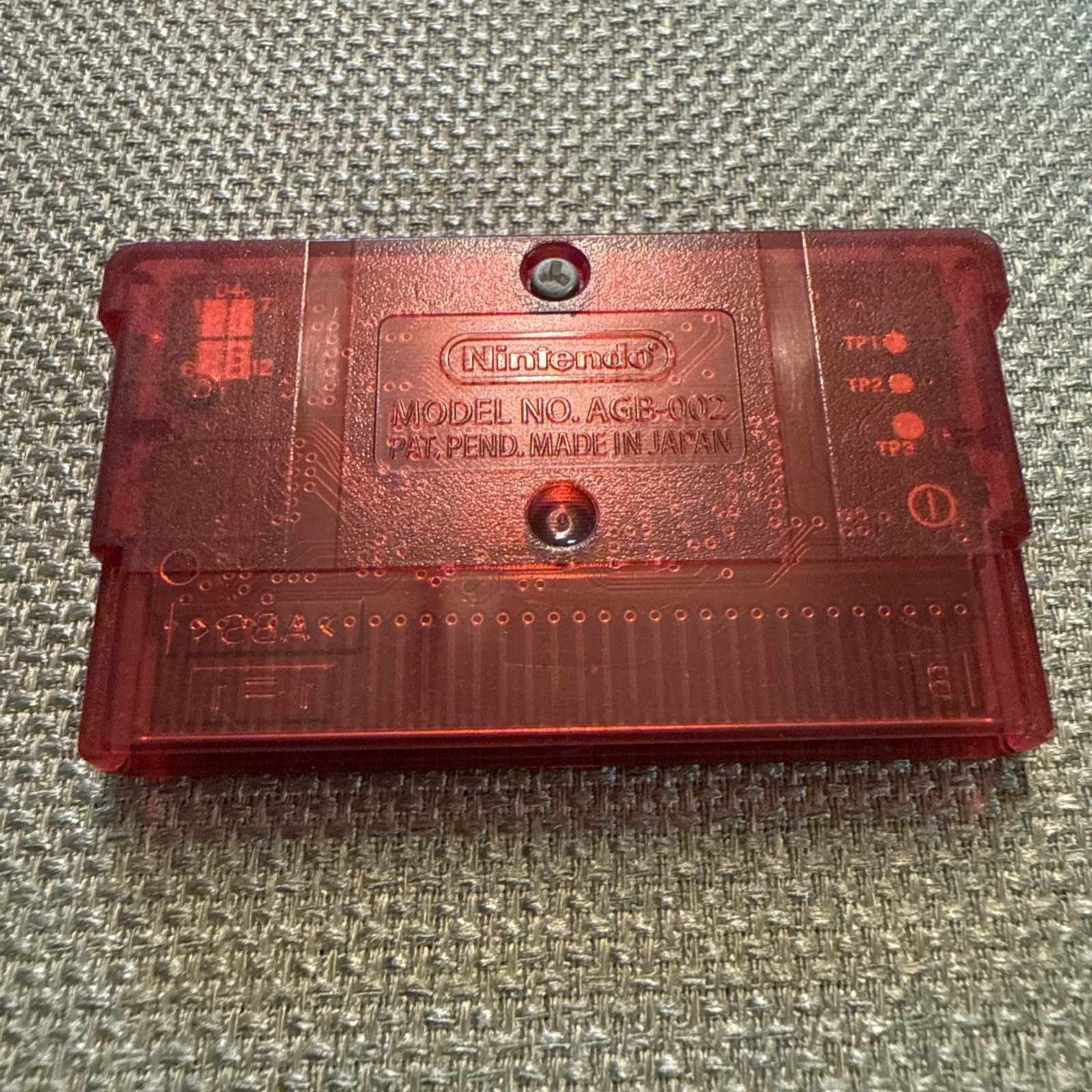 Pokémon: Ruby Version (Game Boy Advance, 2003) [Dry Battery]