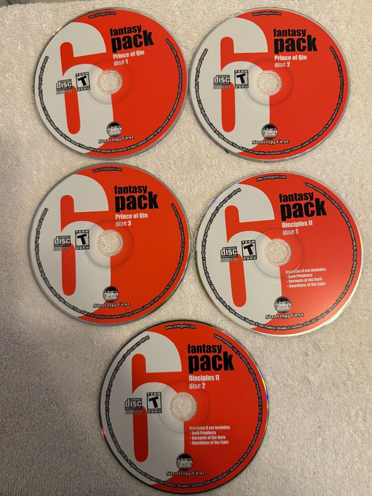 Fantasy Pack Strategy First Four Games – CD’S ONLY!!!!
