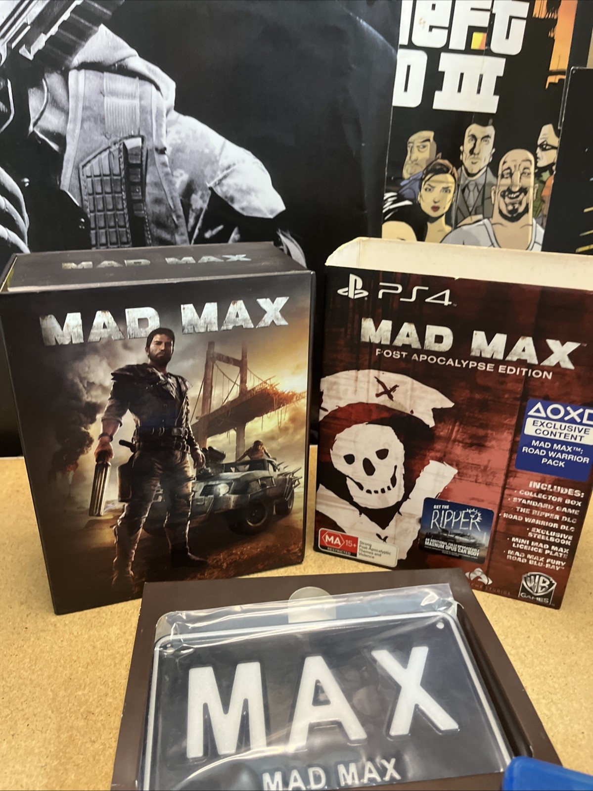 Rare – PS4 – MAD MAX APOCALYPSE EDITION Complete In Box With Slip Cover