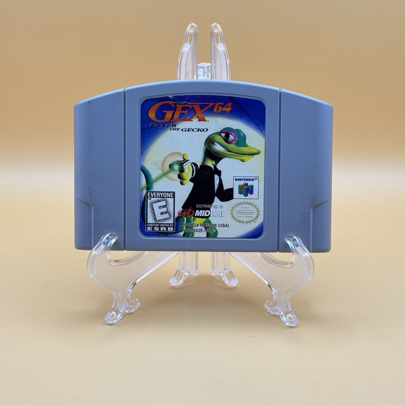 Gex 64: Enter the Gecko (Nintendo 64, 1998) Tested/Working – Fast Shipping