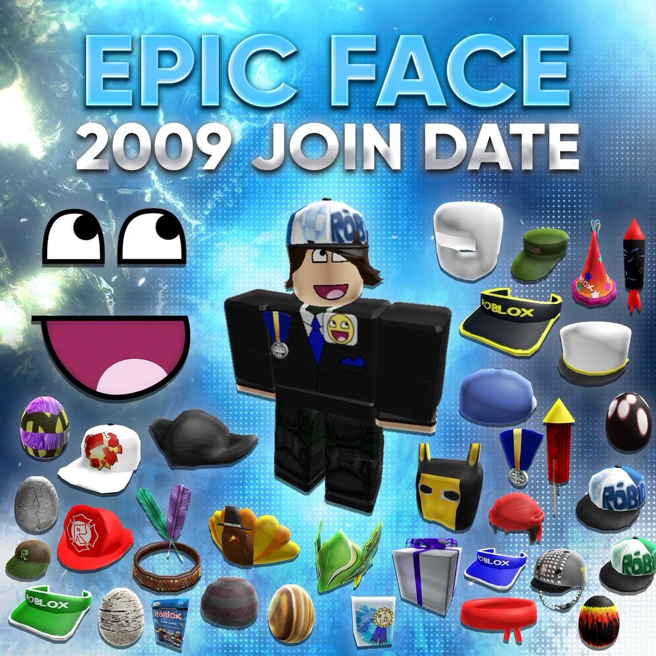✨ UNVERIFIED EPIC FACE | 2009 JOIN DATE | 5K RAP | SAFE ✨