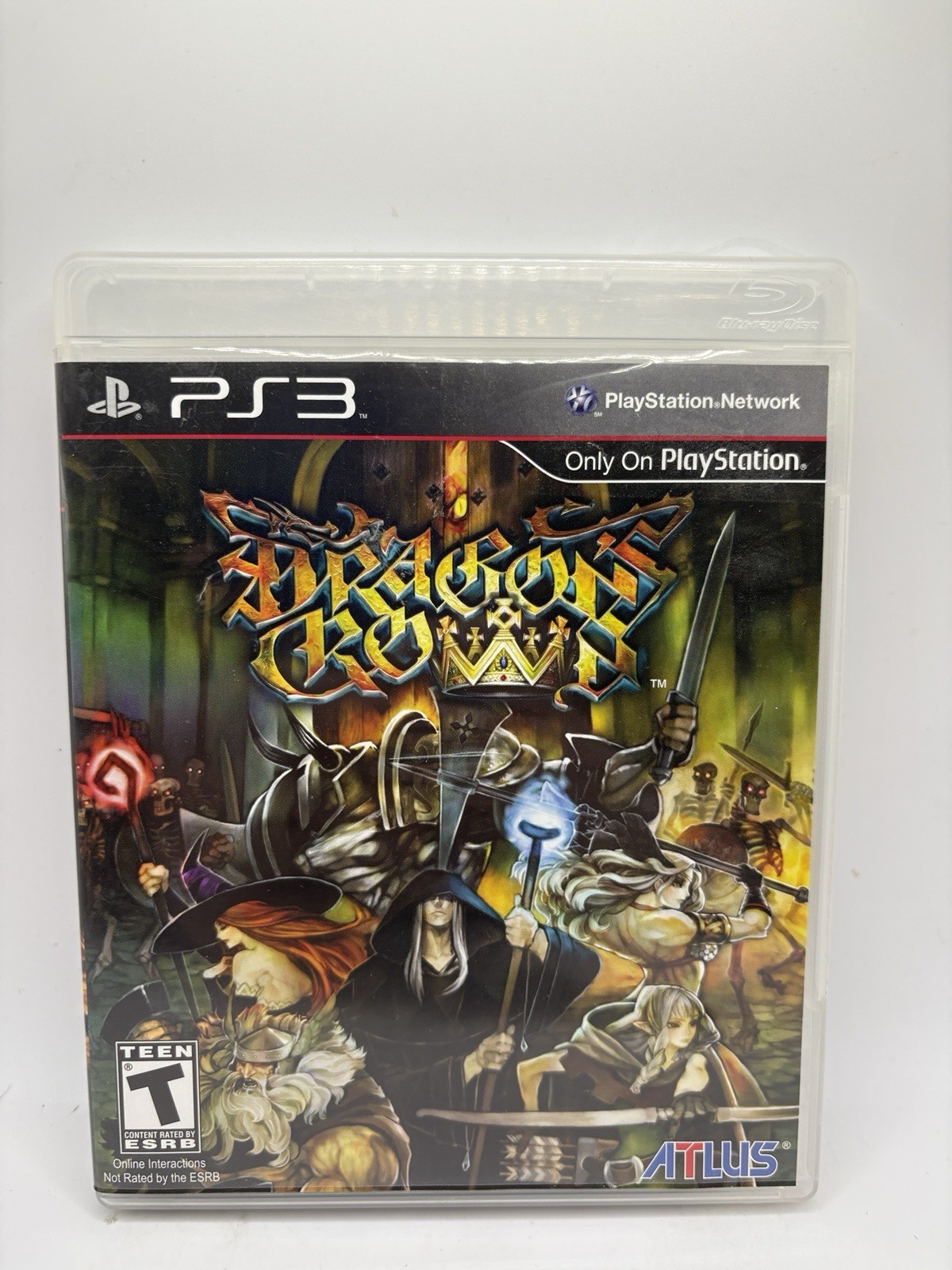 Dragons Crown (Sony PlayStation 3 PS3, 2013) CIB Tested