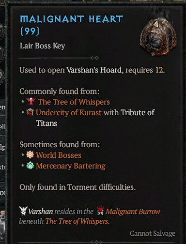 DIABLO 4💥SEASON 10💥ALL MATERIALS BOSS