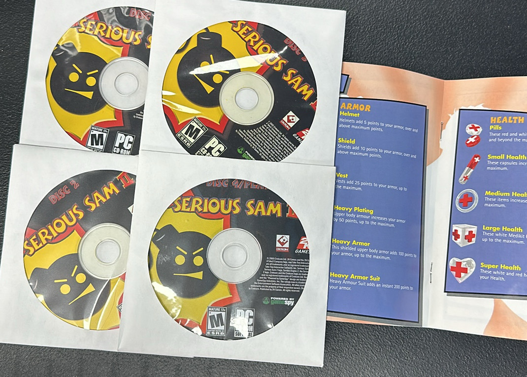 Serious Sam 2 (PC CD) (B16-8)