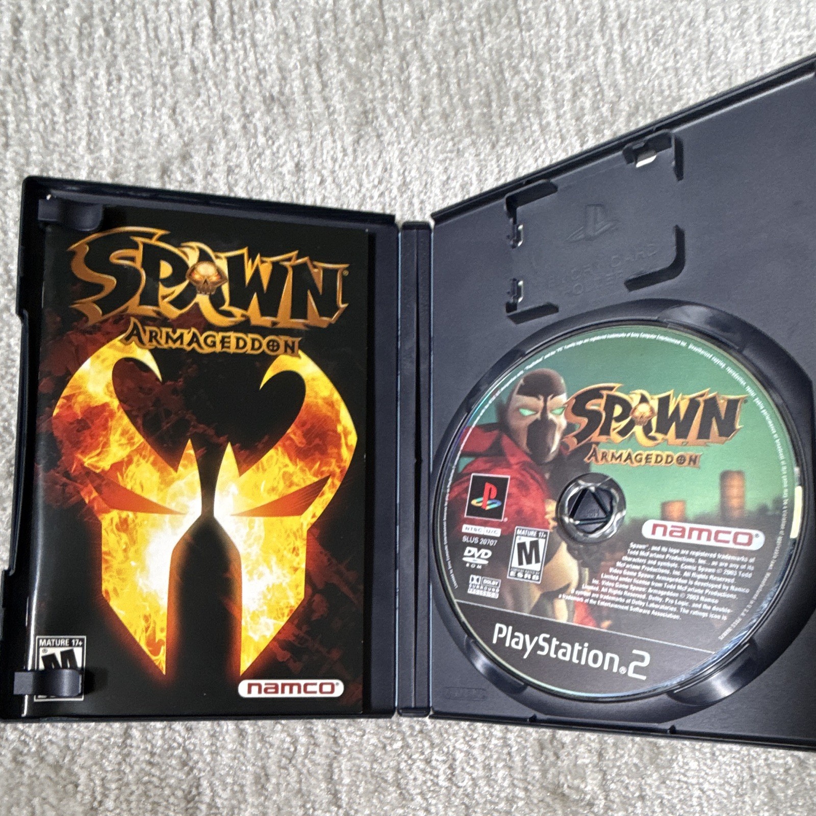 NAMCO Spawn: Armageddon PS2 NTSC-U/C (Manual Included)