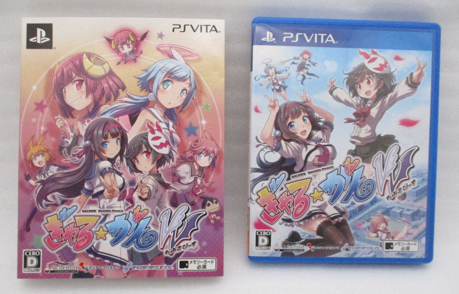 GAL*GUN Double Peace Limited Edition Japan import PS VITA GAL GUN PSVITA