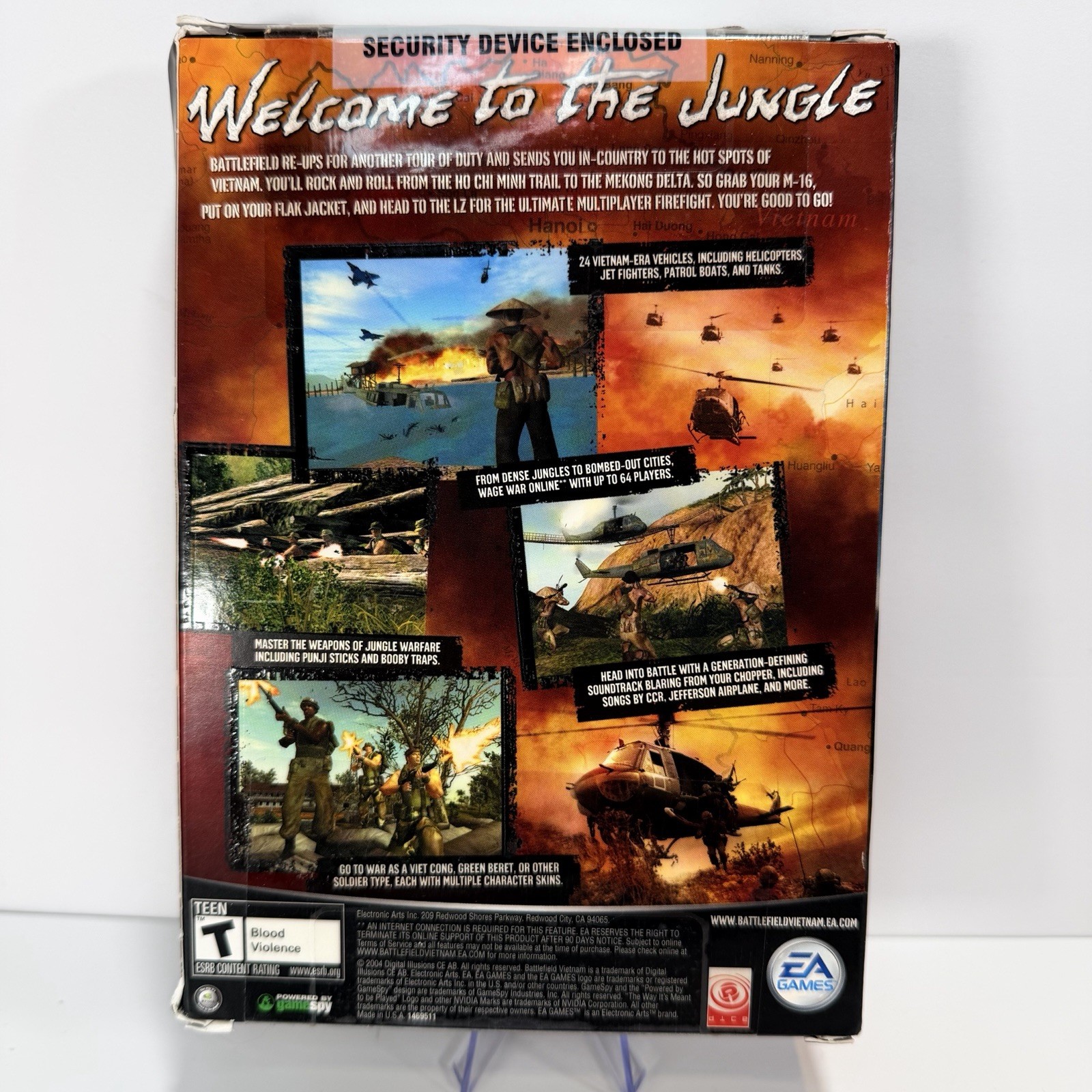 Battlefield Vietnam PC CD-ROM EA Games Complete Big Box New Sealed Rare