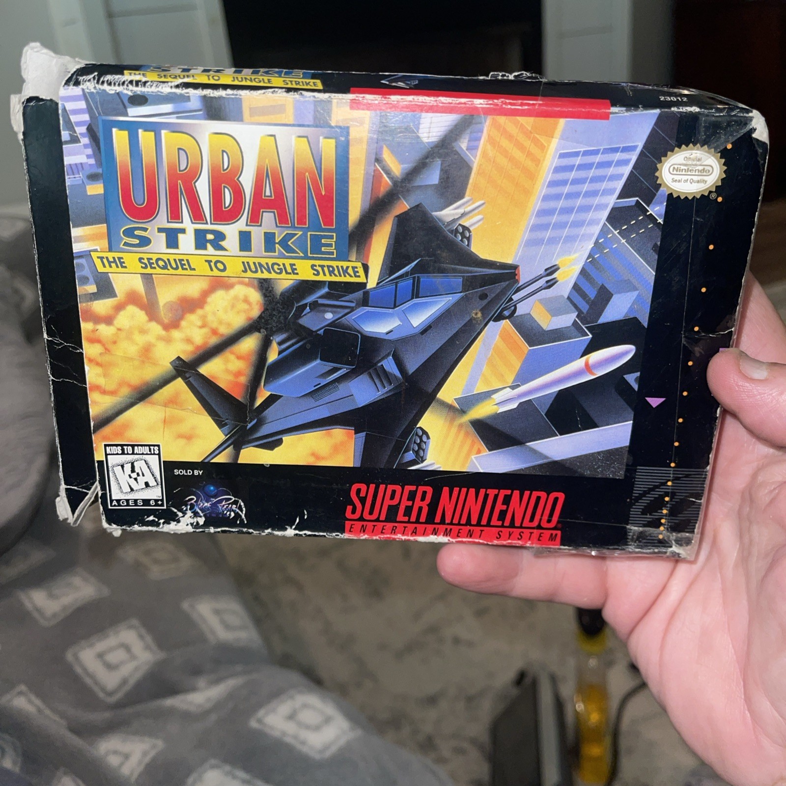 Urban Strike (Super Nintendo Entertainment System) No Manual Authentic Tested