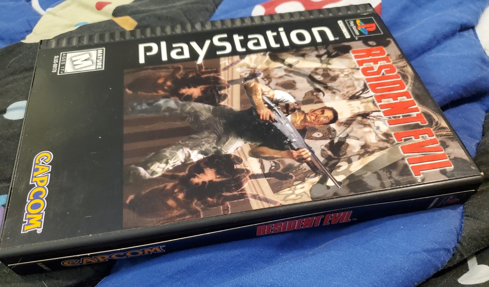Resident Evil PS1 Long Box: Black Director’s Cut Disc, Reg Card, Manual, Tested