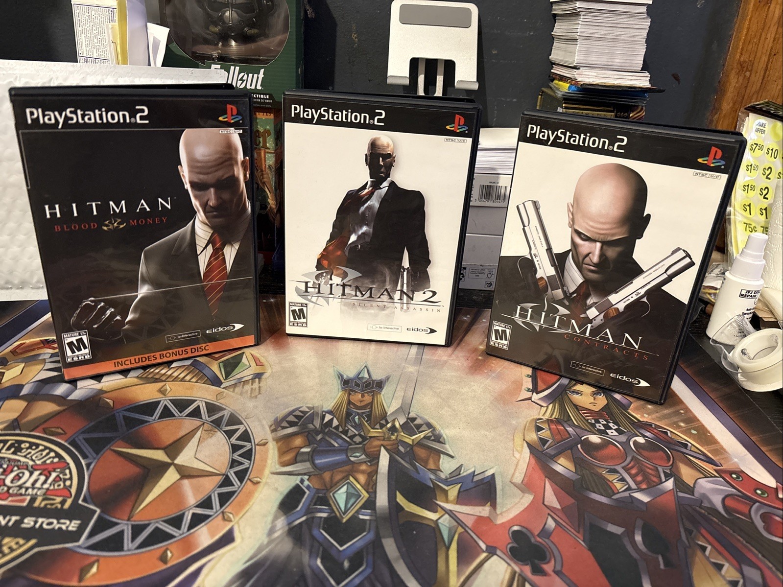 Playstation 2 PS2 Hitman Trilogy Game Lot Bundle Blood Money Contracts Assassin