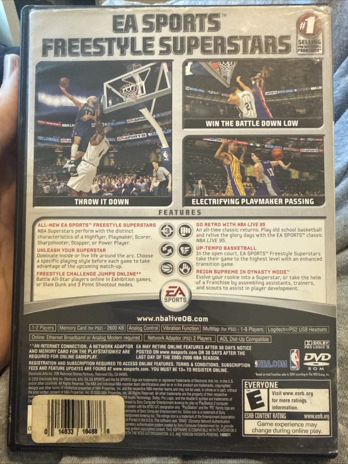 Playstation 2 – NBA Live 06 – Used – Good Condition