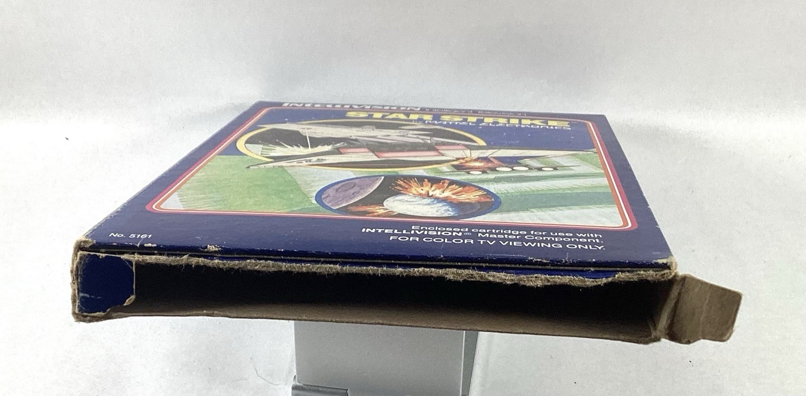 4 Intellivision Games With Rough Boxes With Manuals Overlays