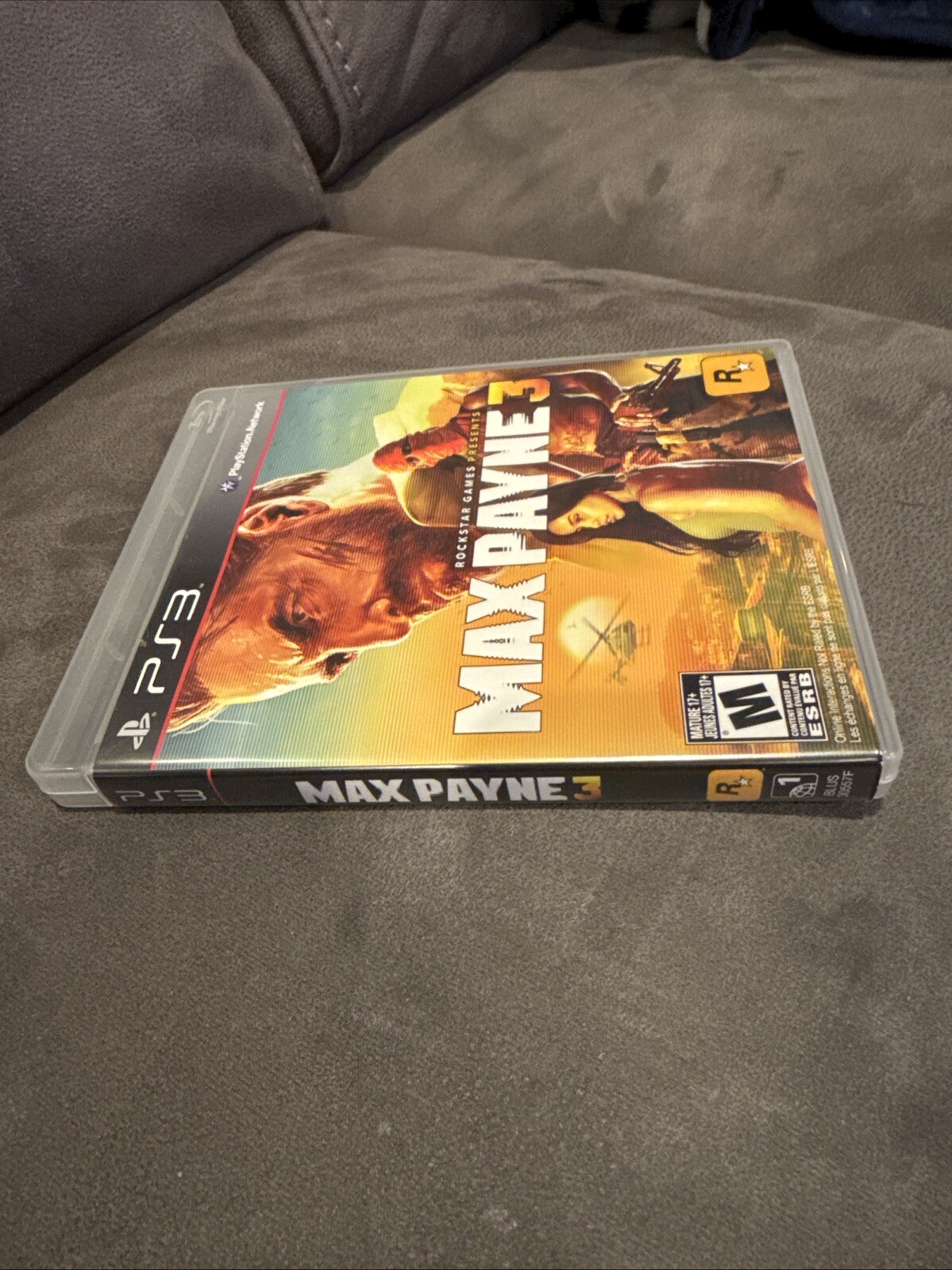 Max Payne 3 PlayStation 3 PS3 Complete CIB W/ Manual Tested !