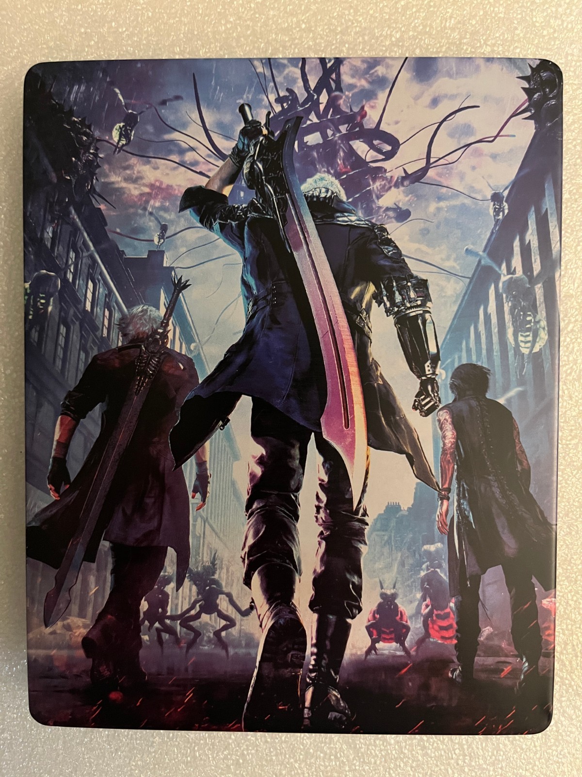 Devil May Cry 5 Custom-Made G2 Steelbook Case PS4/PS5/XBOX (NO GAME) V2