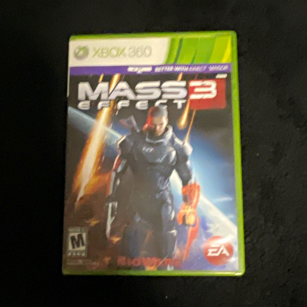 Electronic Arts Mass Effect 3 Xbox 360 M Role Playing Shooter Multiplayer Case