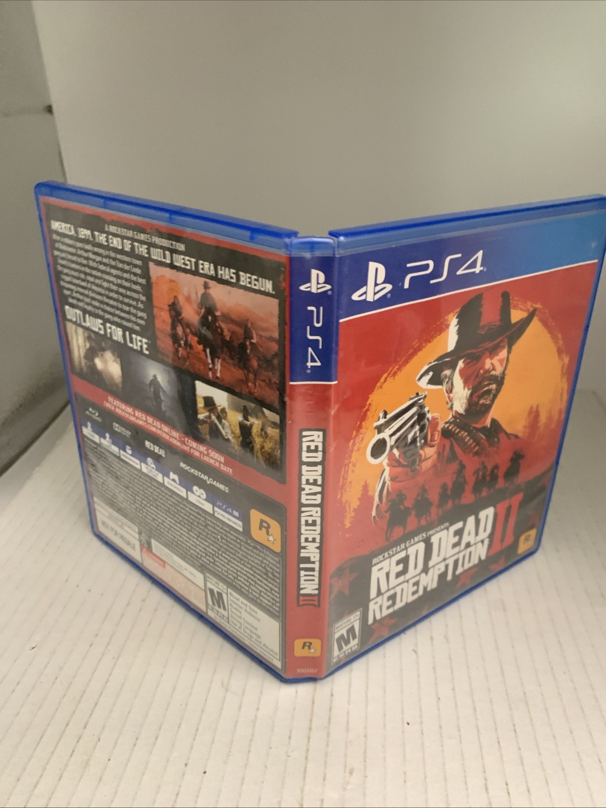 Mint Discs Red Dead Redemption 2 (Sony PlayStation 4 PS4, 2018) Includes Poster