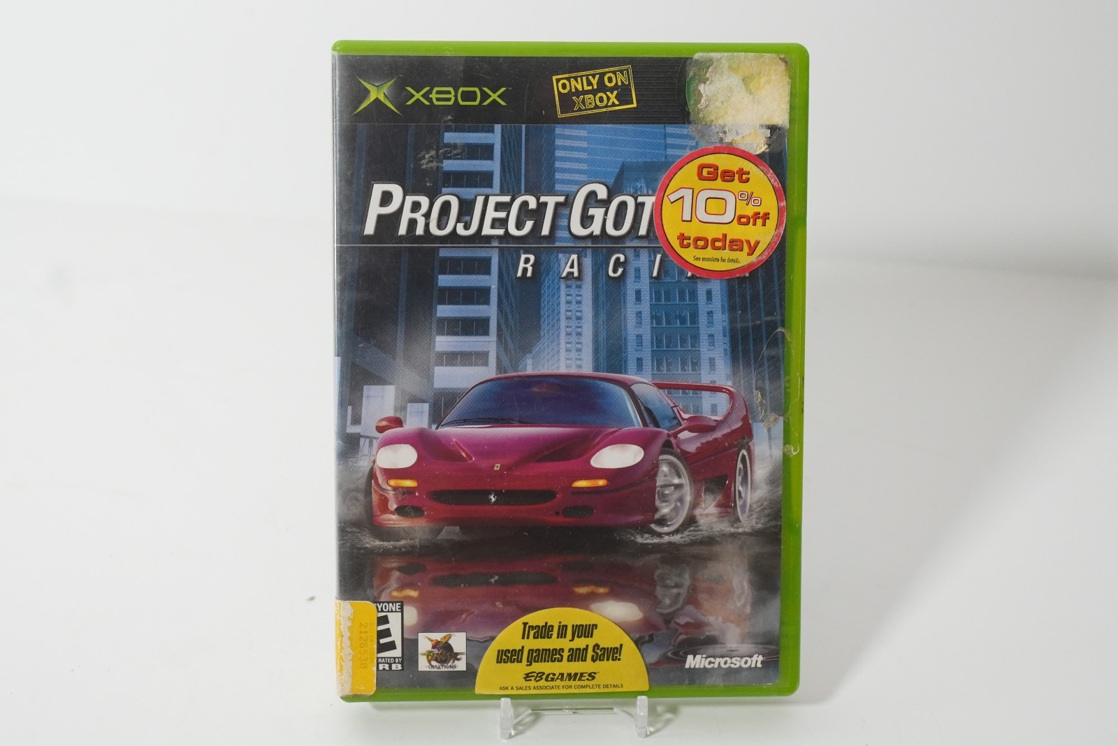 Project Gotham Racing Microsoft Xbox Original Arcade Street Racing CIB Complete