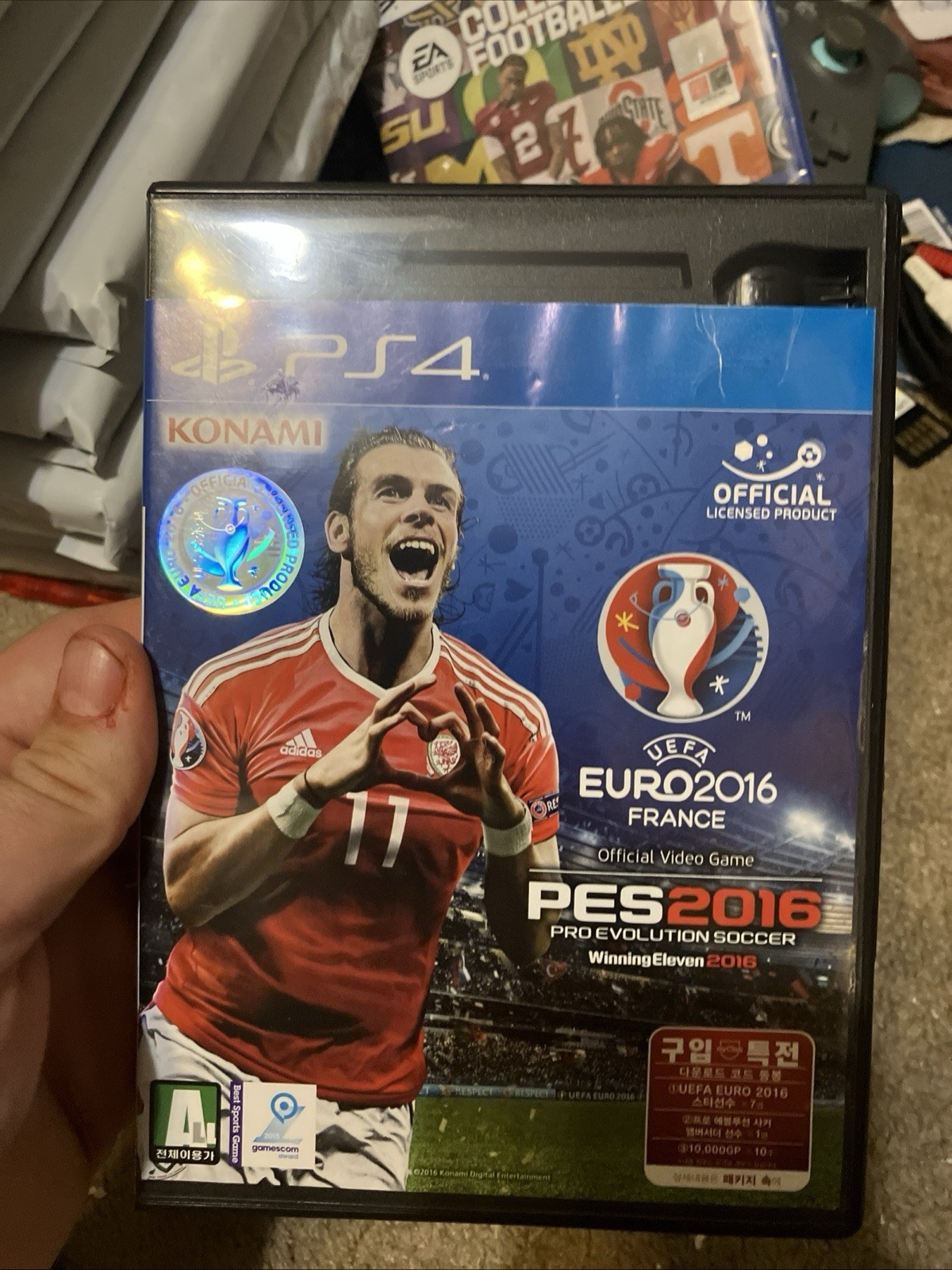 Authentic & Tested PES Pro Evolution Soccer 2016 PS4 Korean, Cib, Works, Read