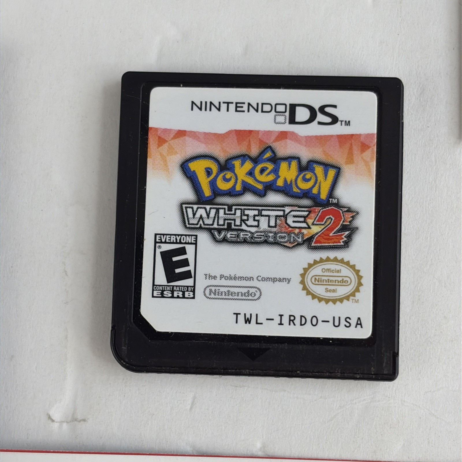 Pokemon White Version 2 WALMART VARIANT W Inserts Nintendo DS Complete Authentic