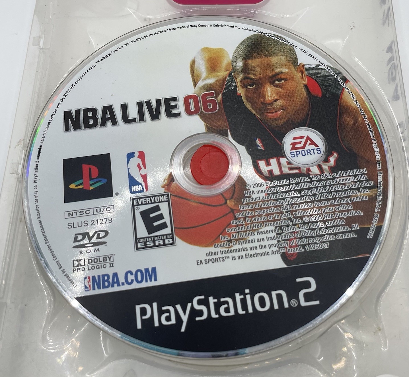 NBA Live 06 (Sony PlayStation 2, PS2) DISC ONLY- EA Sports- Authentic- Works