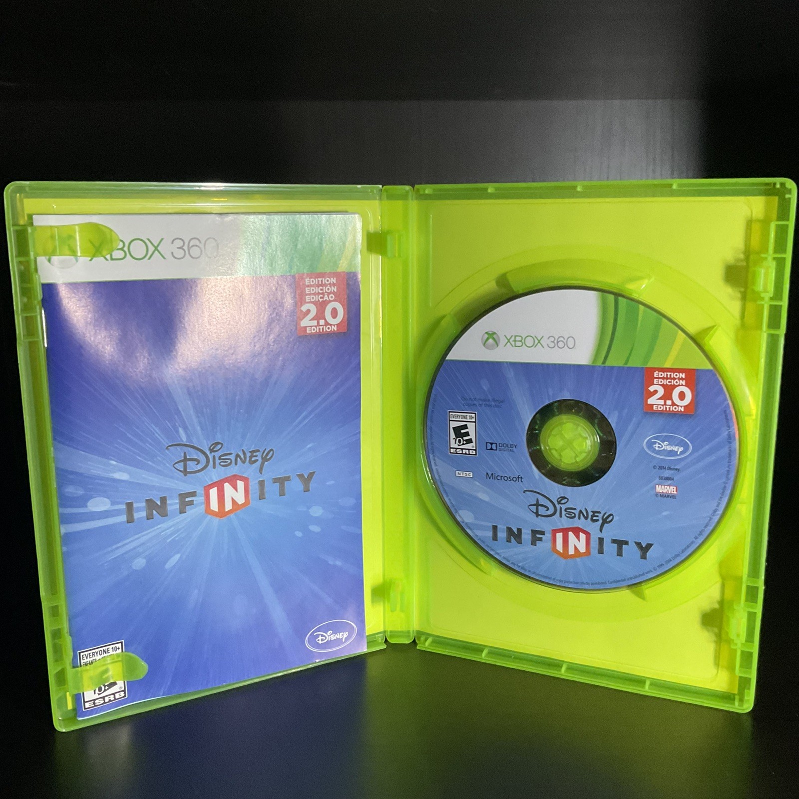 Disney Infinity — 2.0 Edition (Microsoft Xbox 360, 2014) Complete In Box