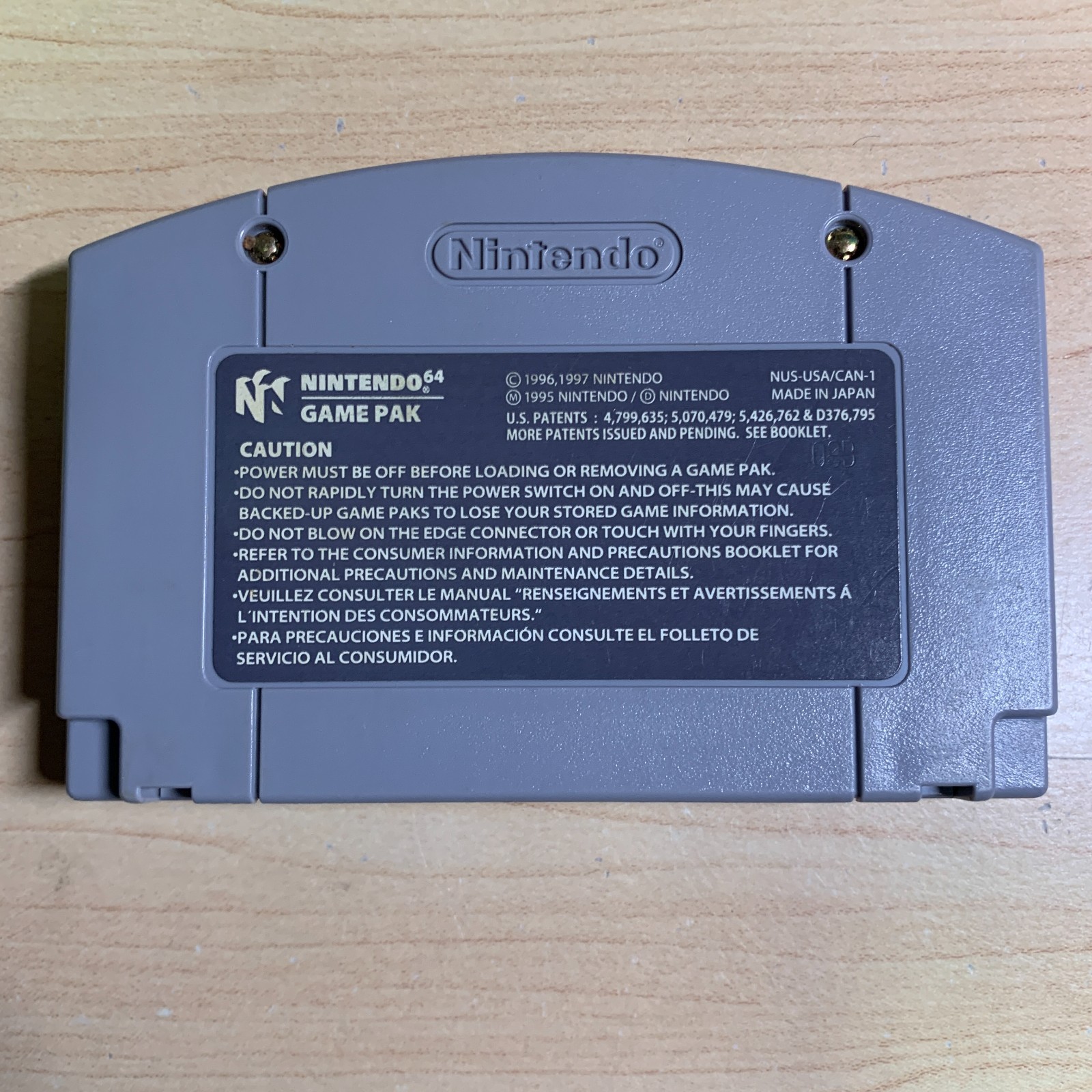 Goldeneye 007 & Legend of Zelda Ocarina Time Nintendo 64 Authentic Clean Tested