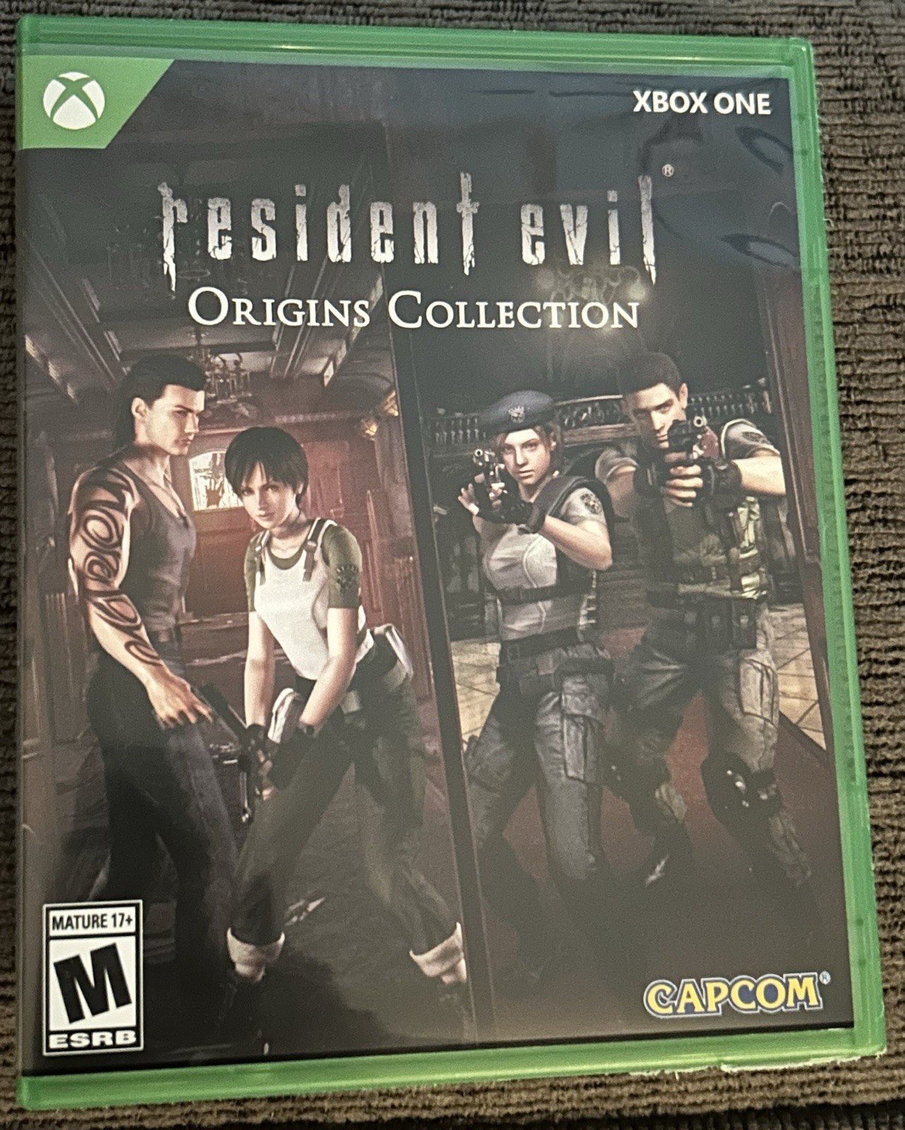 RESIDENT EVIL ORIGINS COLLECTION Xbox One Capcom Game Complete Horror Survival M