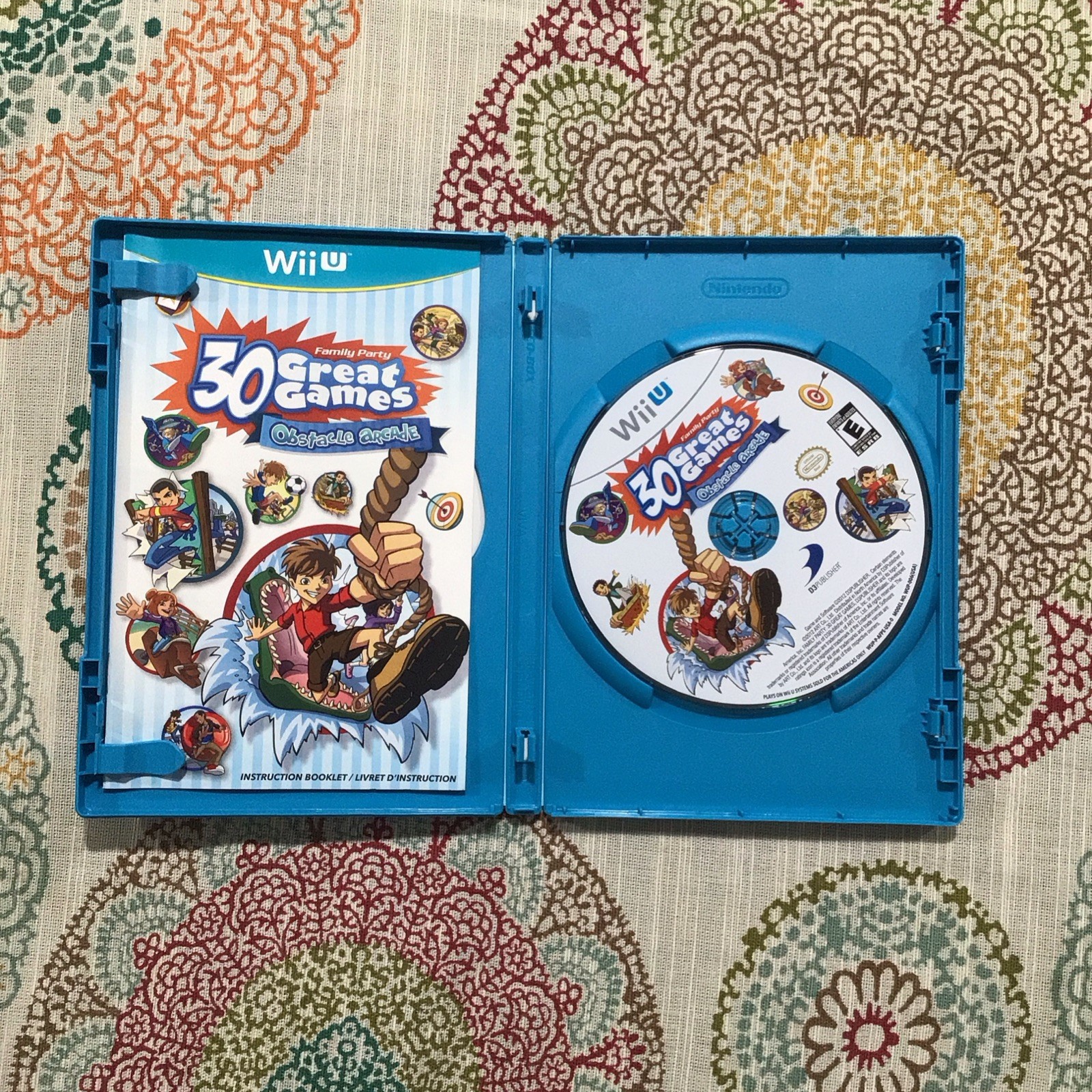 Family Party: 30 Great Games Obstacle Arcade (Nintendo Wii U, 2012)