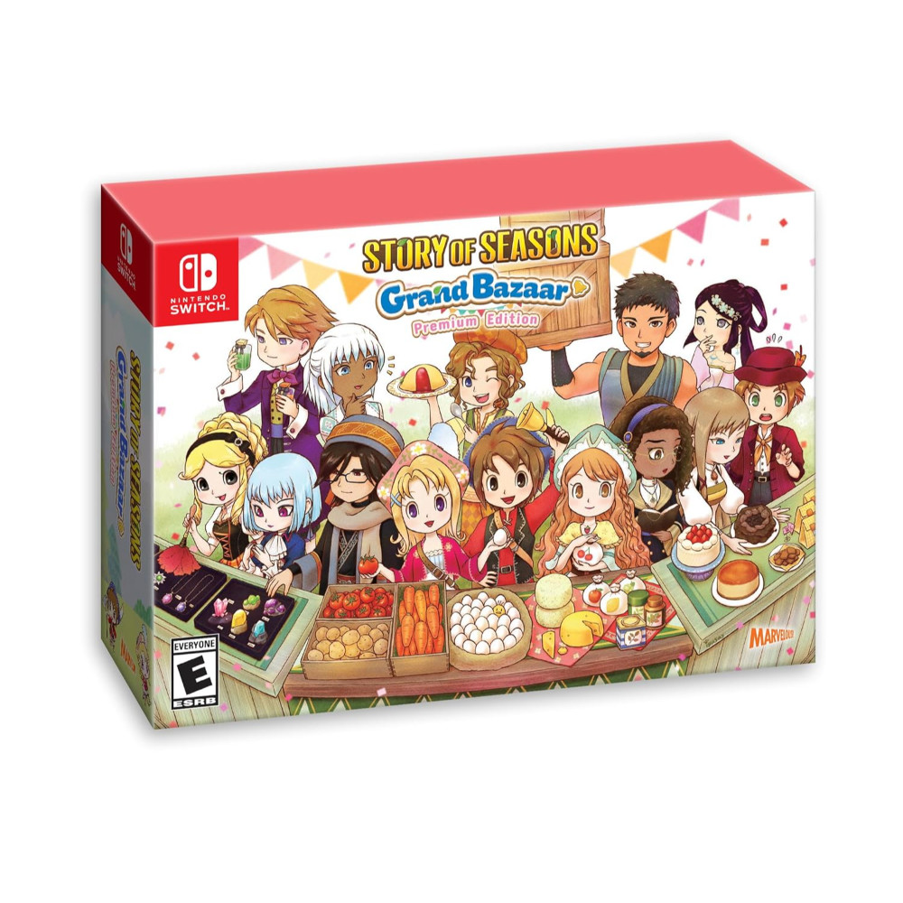 Story of Seasons: Grand Bazaar: Premium Edition – Switch