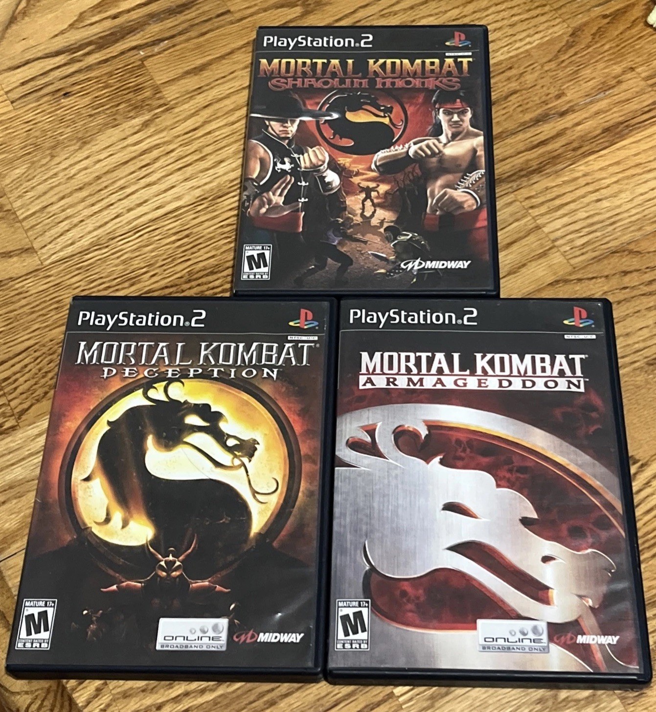 Mortal Kombat Kollection (Sony PlayStation 2, 2008) CIB-Tested- No sleeve