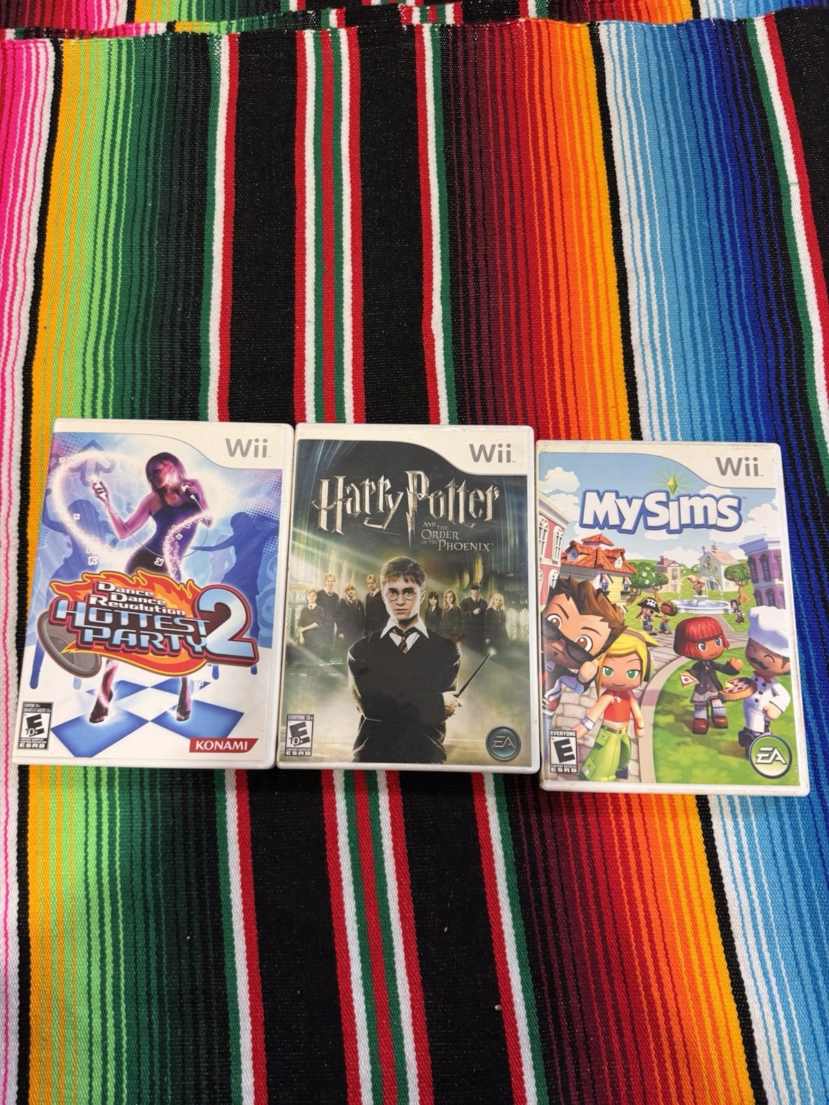 Lote de 3 Juegos Originales para Nintendo Wii