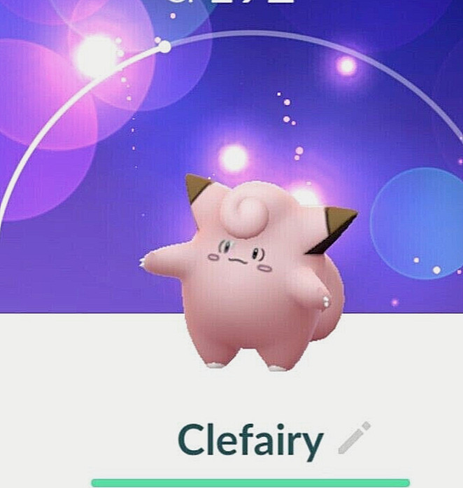Pokemon Go Clefairy XXL x3