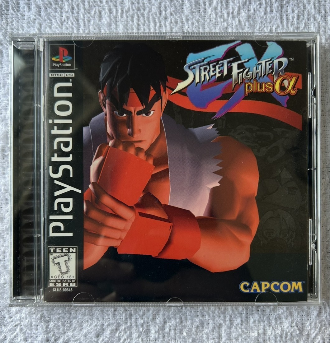 Street Fighter EX Plus Alpha (Sony PlayStation 1, 1997) PS1 CIB please read