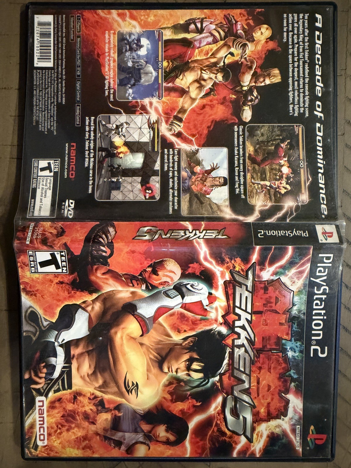 Tekken 4 & 5 BUNDLE; Both CIB (Sony PlayStation 2, 2005)