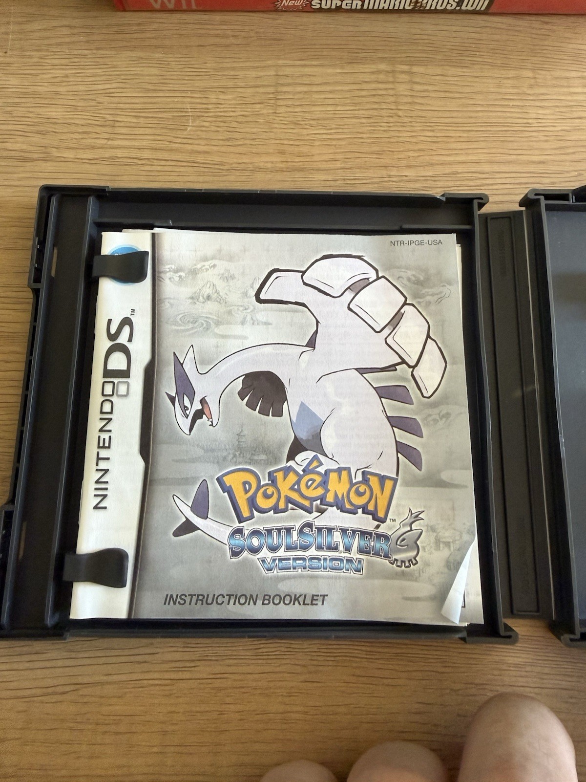 Pokemon SoulSilver Version DS 2010Authentic Game Case Instructions Tested Works