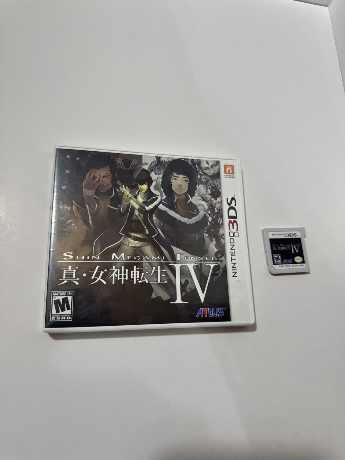 Shin Megami Tensei IV (Nintendo 3DS, 2013) Working & Tested