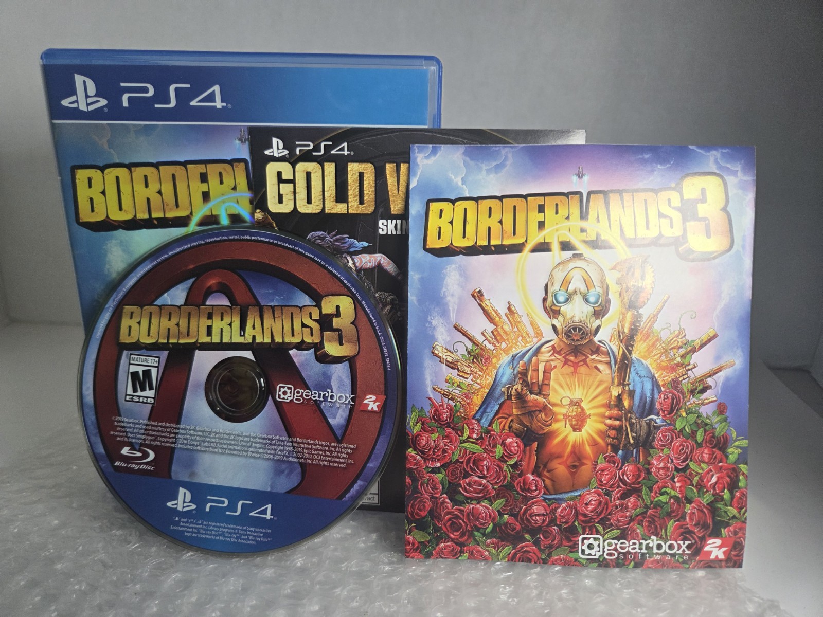 Borderlands 3 PS4 Sony PlayStation 4 Complete In Box CIB Tested Gearbox 2k Games