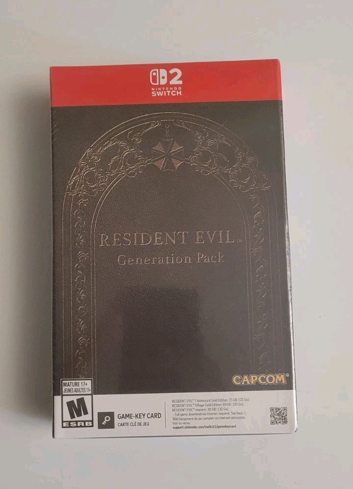 Resident Evil Generation Pack 30th Anniversary – Nintendo Switch 2 Sealed!