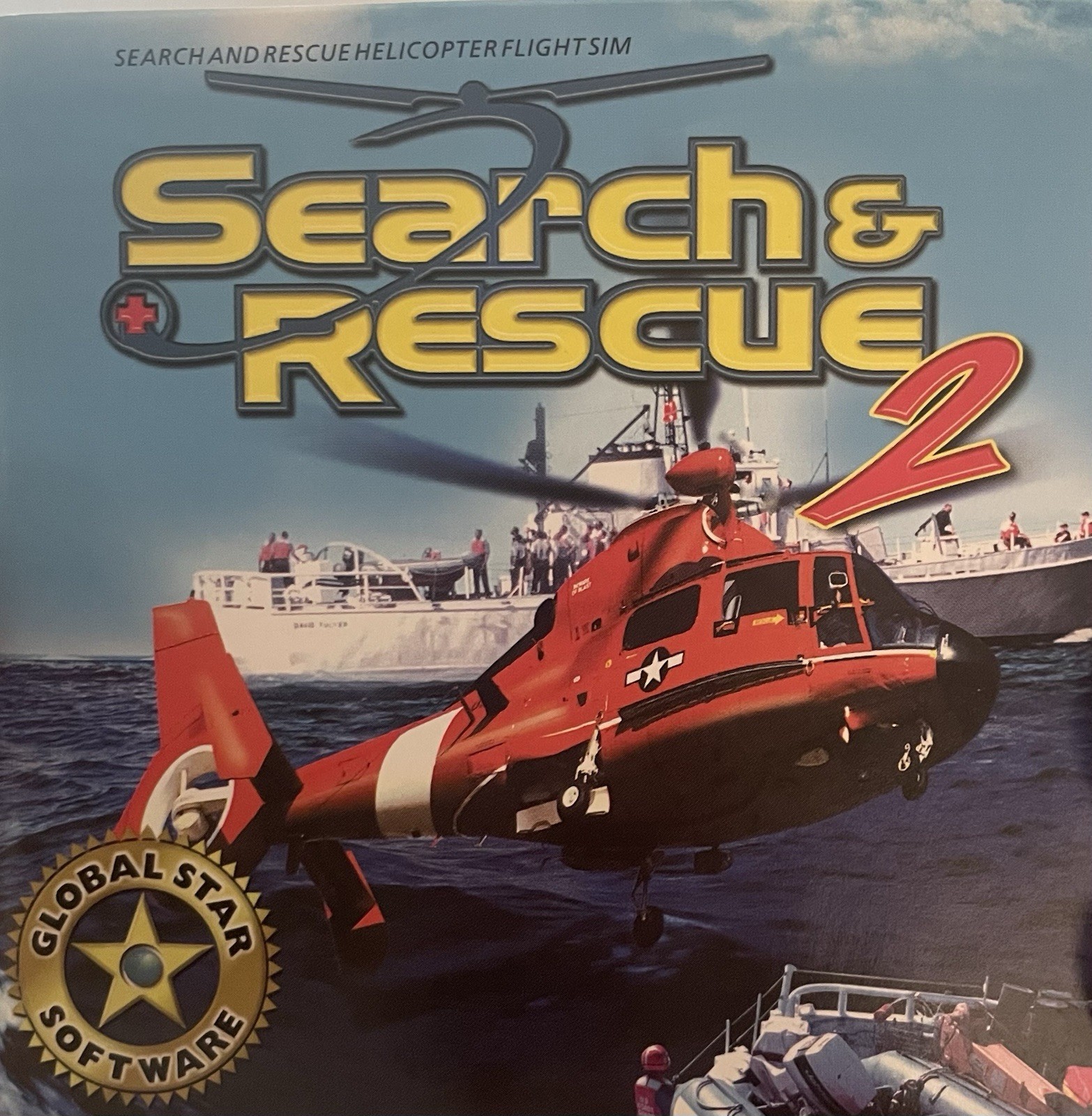 Search and Rescue 2 Helicopter Flight Simulator Game PC Global Star Software