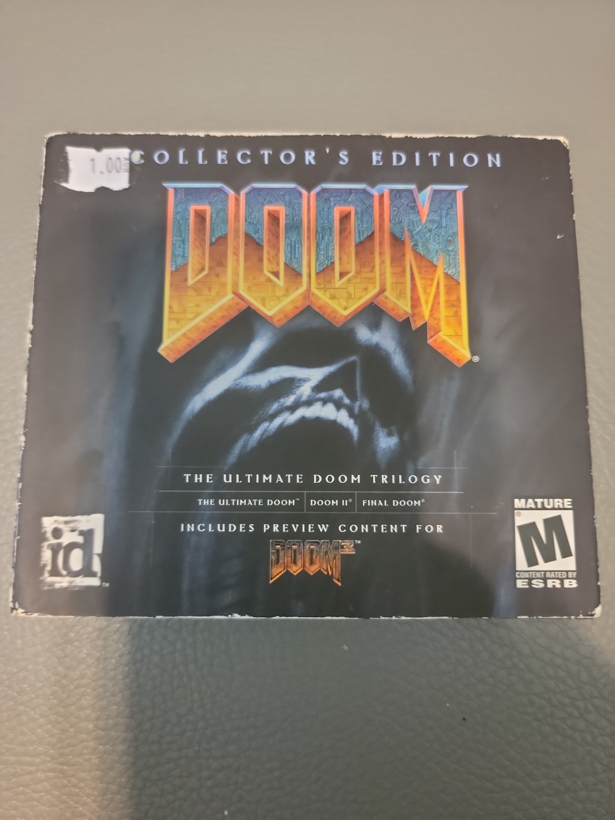 Collector’s Edition DOOM The Ultimate DOOM Trilogy 2003 Windows PC Computer Game