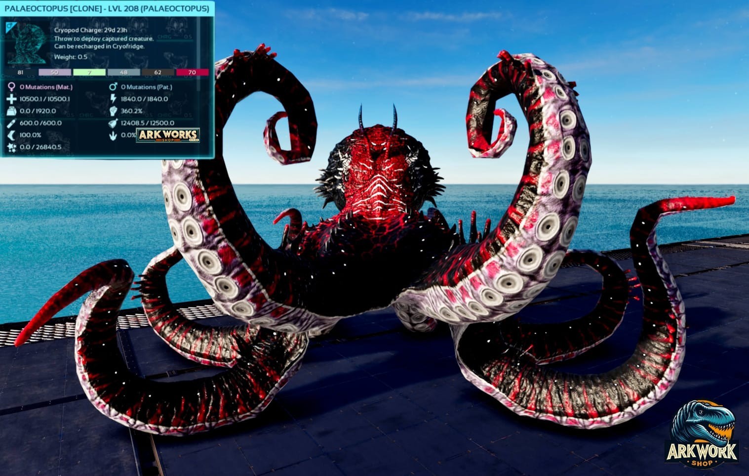 🦖ARK Survival Ascended New Palaeoctopus PVE PS5/XBOX/PC