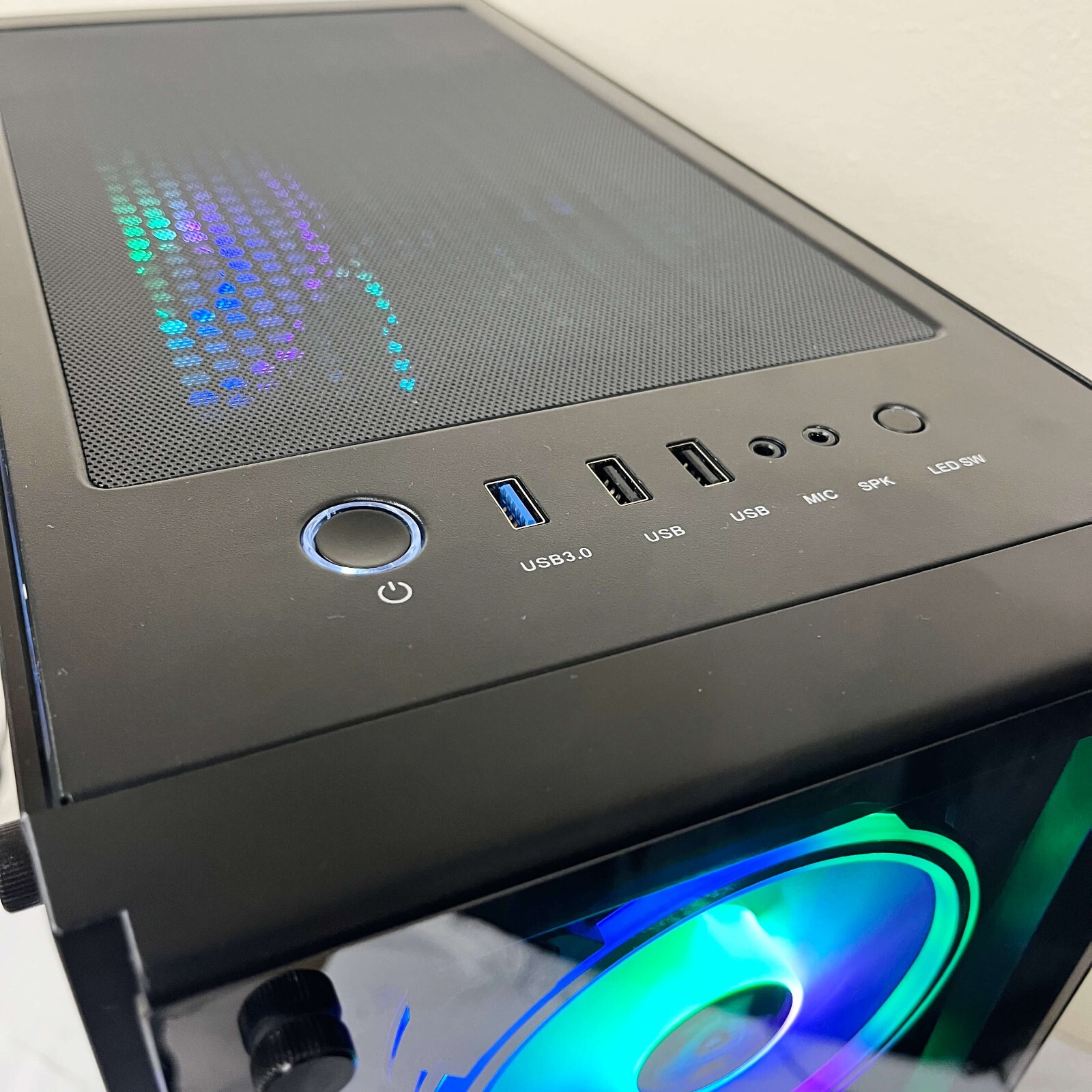 Gaming Computer Desktop PC Intel i7 CPU AMD RX 580 RAM SSD WiFi Win 10 Pro Ready