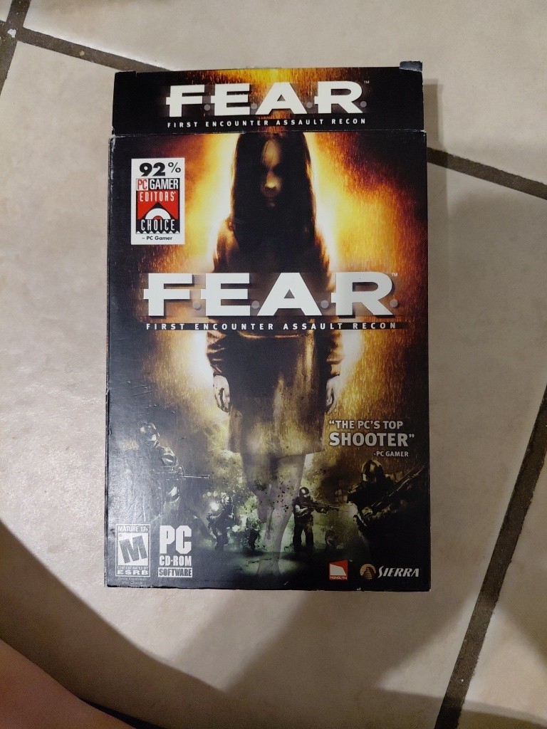 F.E.A.R.: First Encounter Assault Recon (PC, 2005) Complete With Key