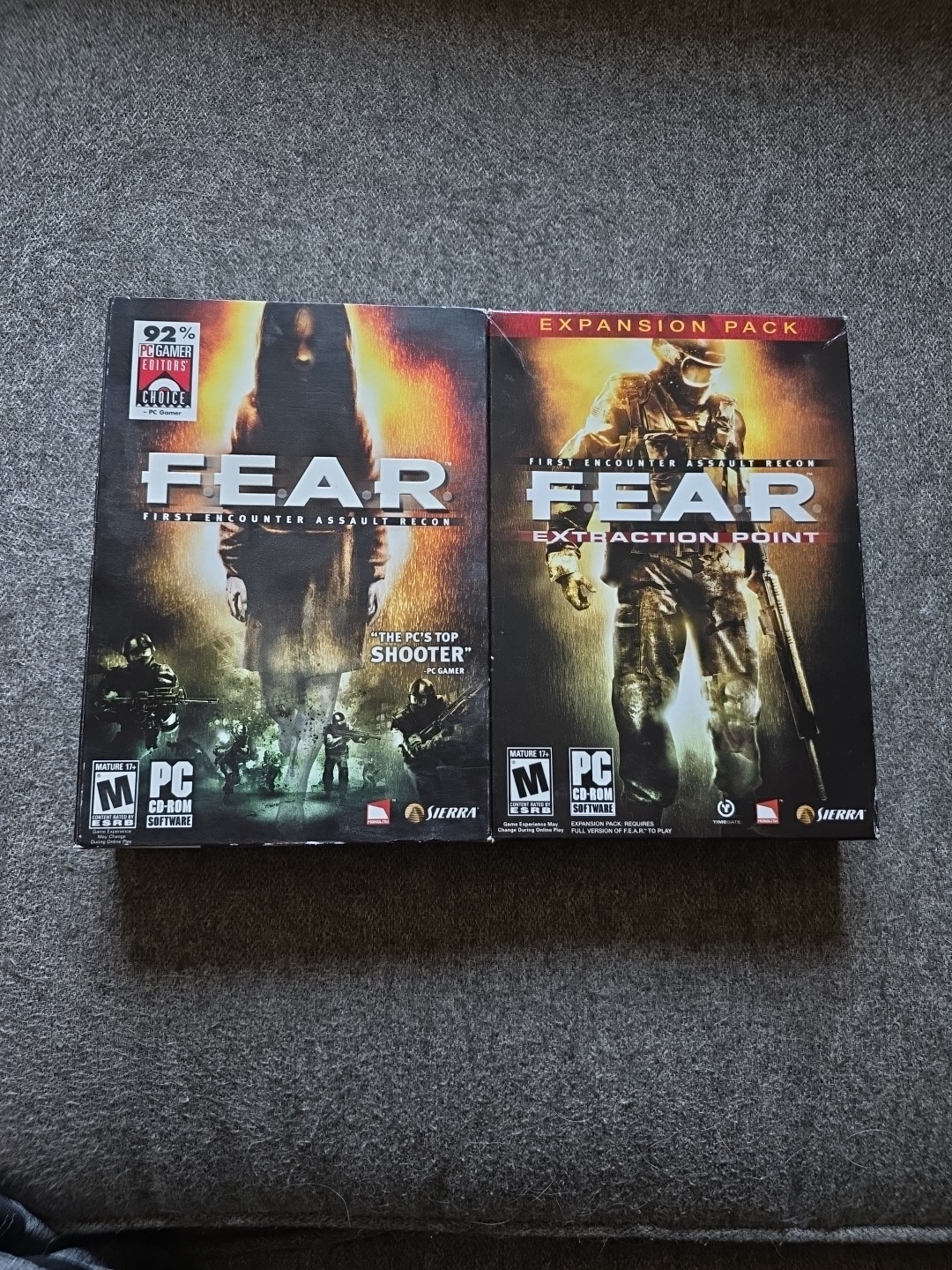 Fear Lot Of 2- 2006 Extraction Point and 2005 First Encounter Assault Recon