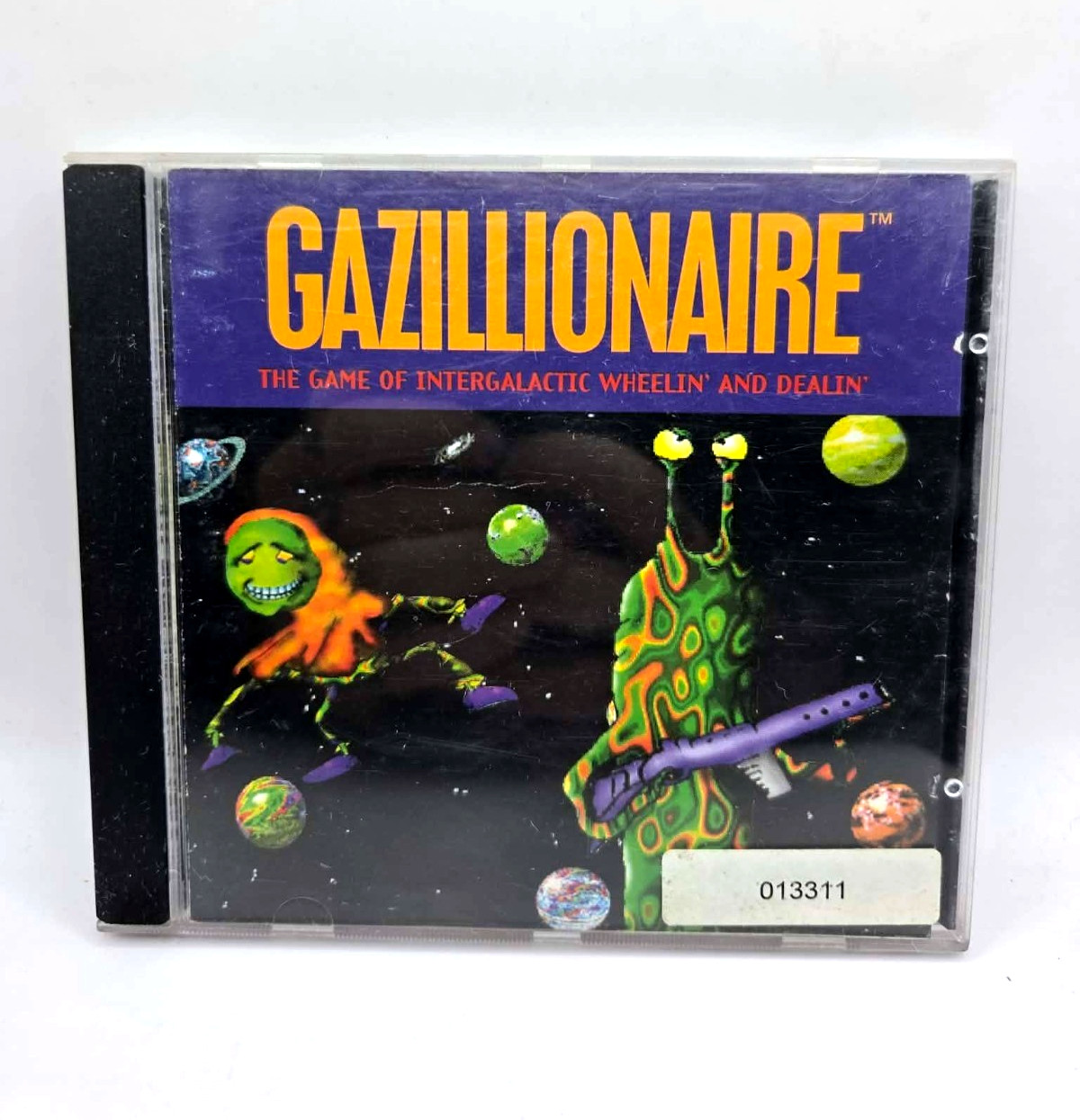 Big Box PC – “GAZILLIONAIRE The Intergalactic Game” 1994 by LavaMind – RARE!